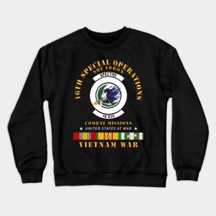 16th SOS - Combat Missions w VN SVC Crewneck Sweatshirt